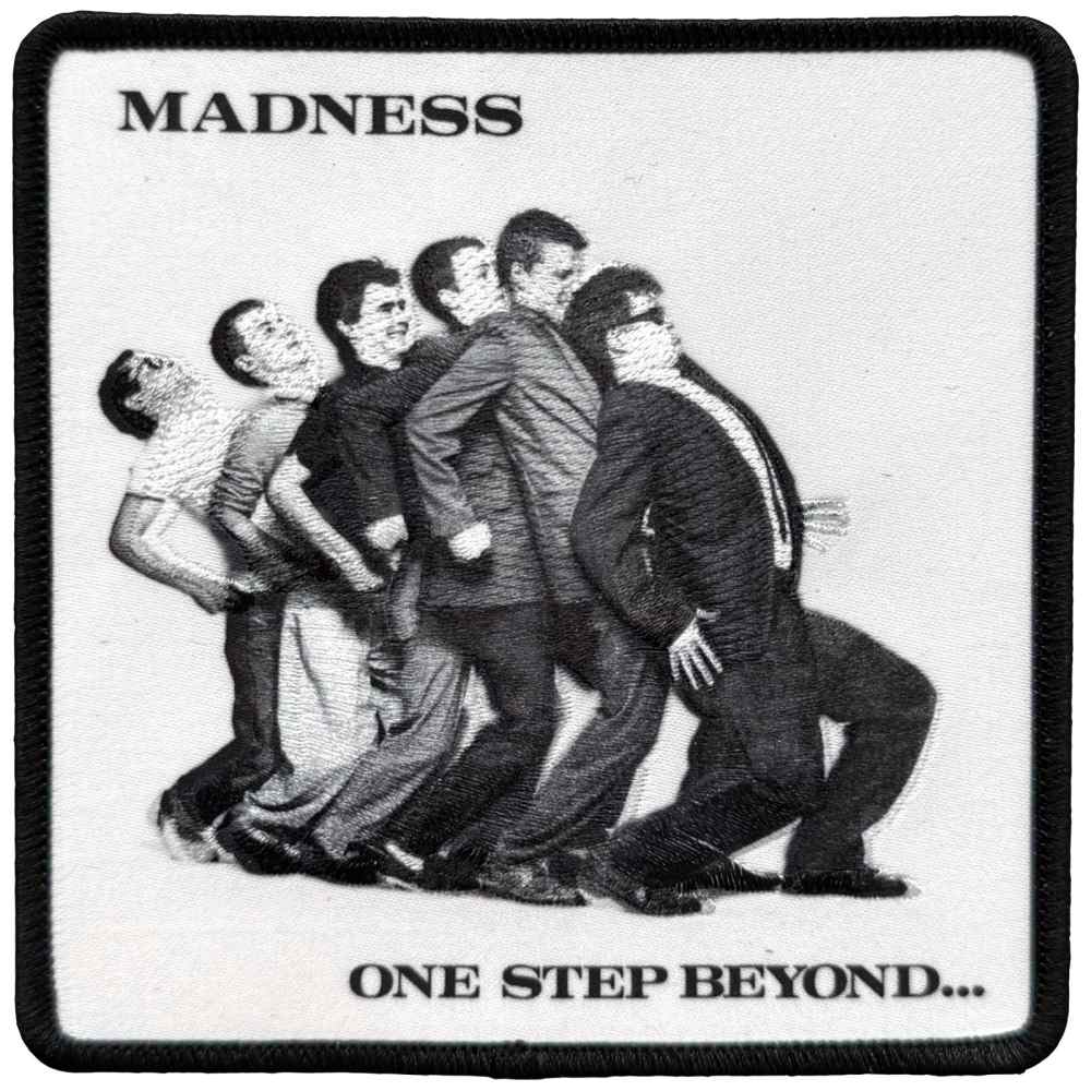 Madness - One Step Beyond Patch - Schwarz/Weiß